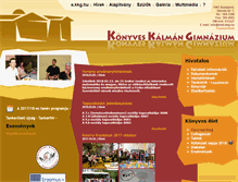 Tablet Screenshot of kkg.hu